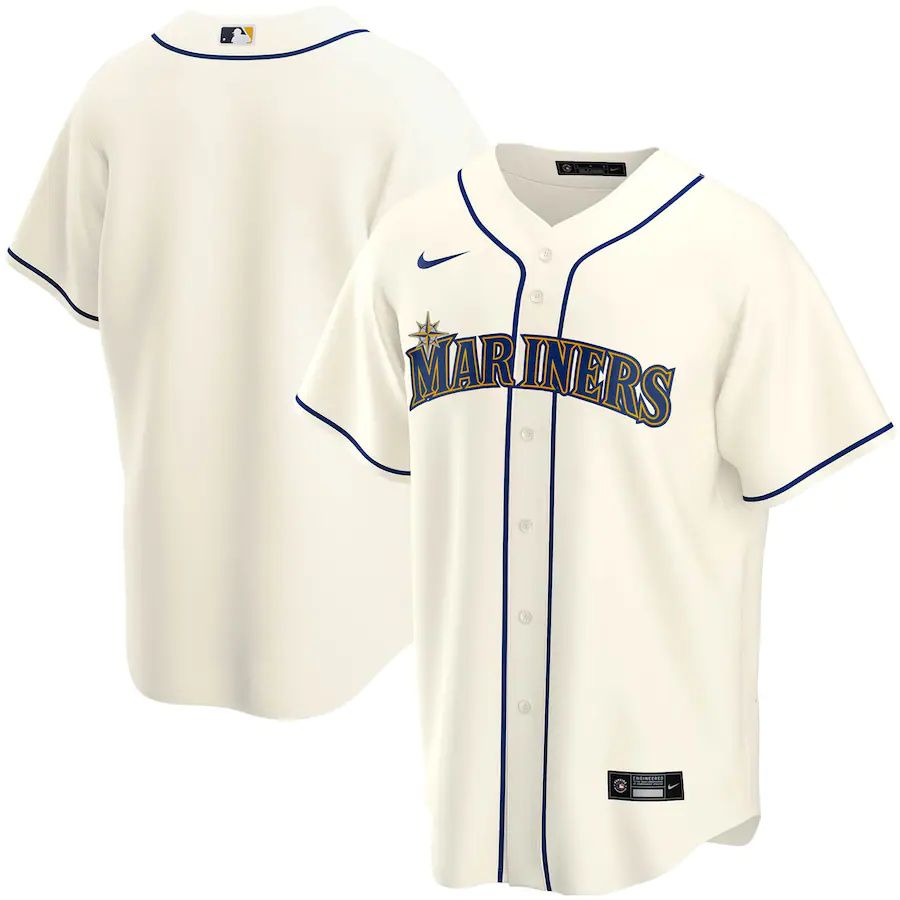 Mens Seattle Mariners Nike Cream Alternate Replica Team MLB Jerseys->washington nationals->MLB Jersey